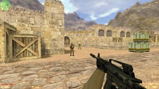 Counter-Strike 1.6 Dust2 long gameplay screenshot
